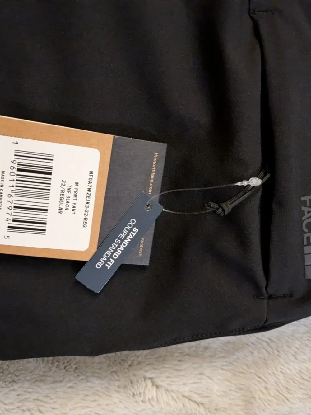 Men's North Face Paramount Pants NWT 32x32 Black